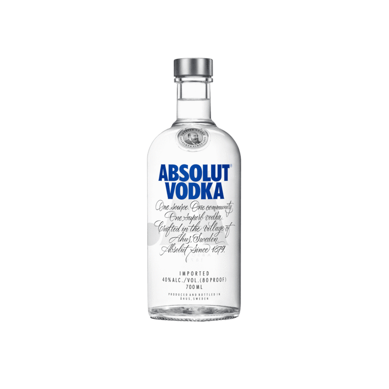 White Label Absolute Vodka