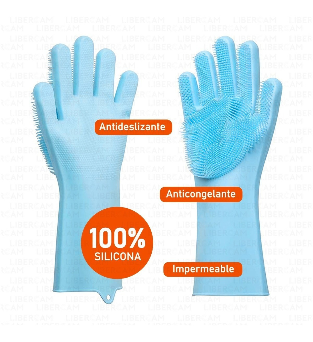 GUANTES SILICONA MULTIUSOS A PRUEBA DE CALOR - Imagen 6